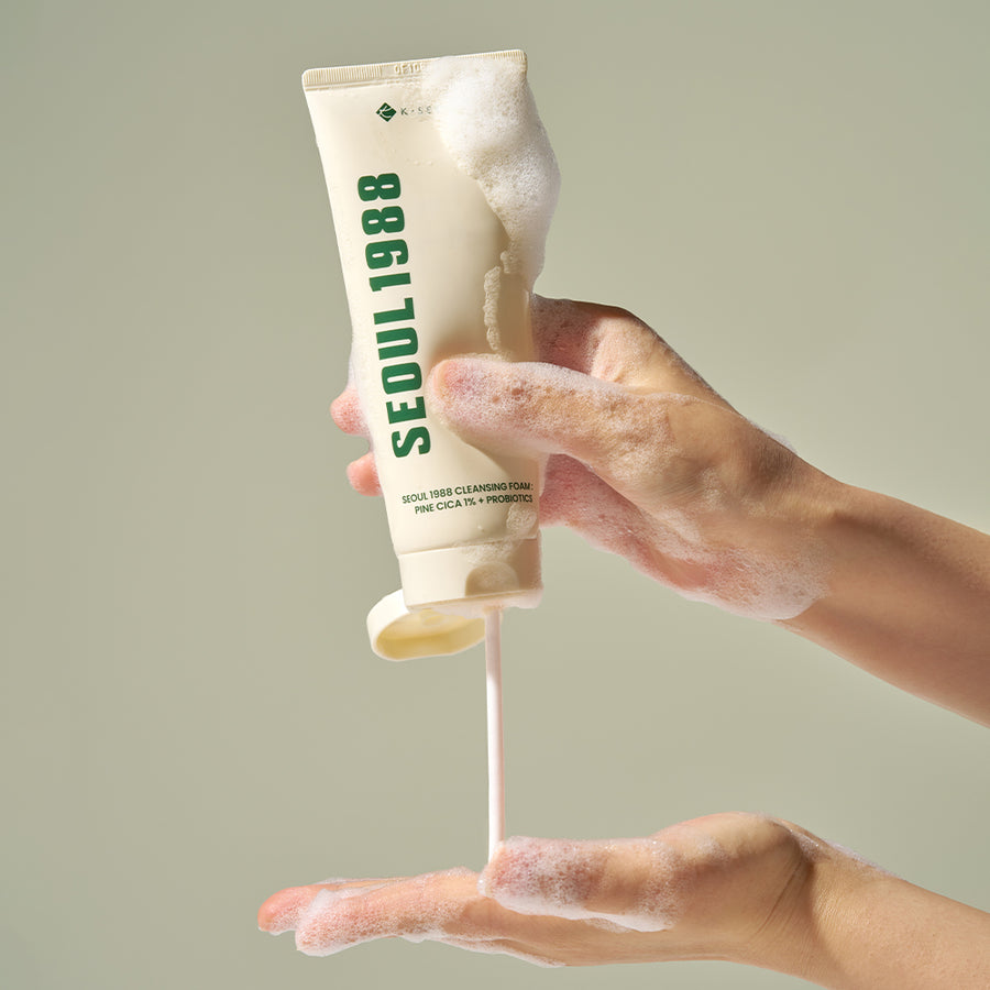 k secret-seoul 1988 Cleansing Foam : Pine Cica 1% + Probiotics-150ml