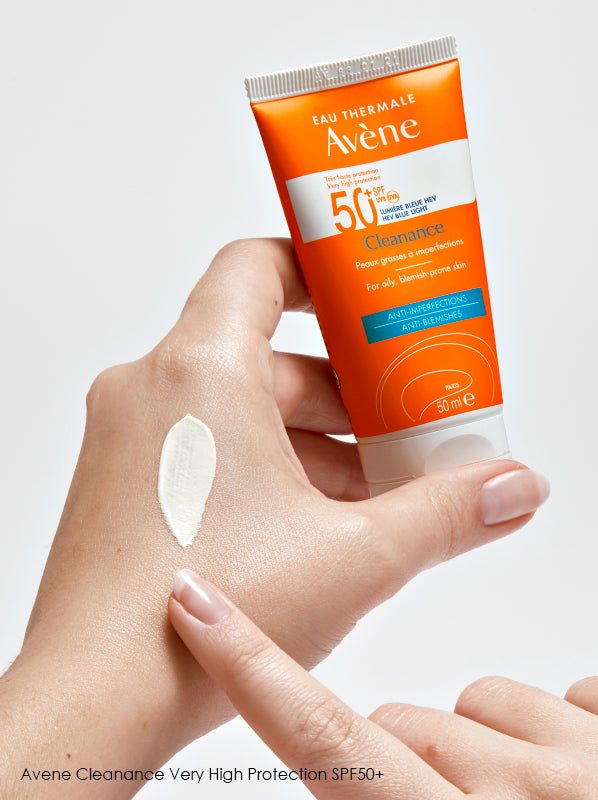 Avene- Very High Protection Cleanance SPF50+ Sun Cream for Blemish-prone skin-50ml
