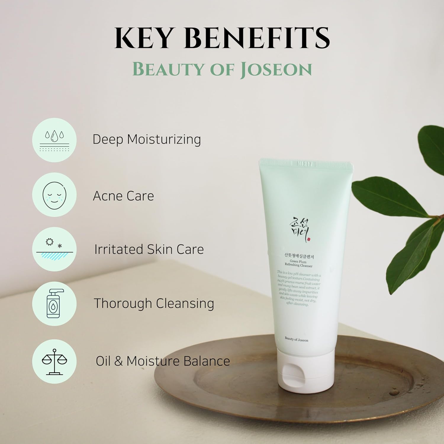 Beauty of Joseon-Green Plum Refreshing Cleanser-100ml