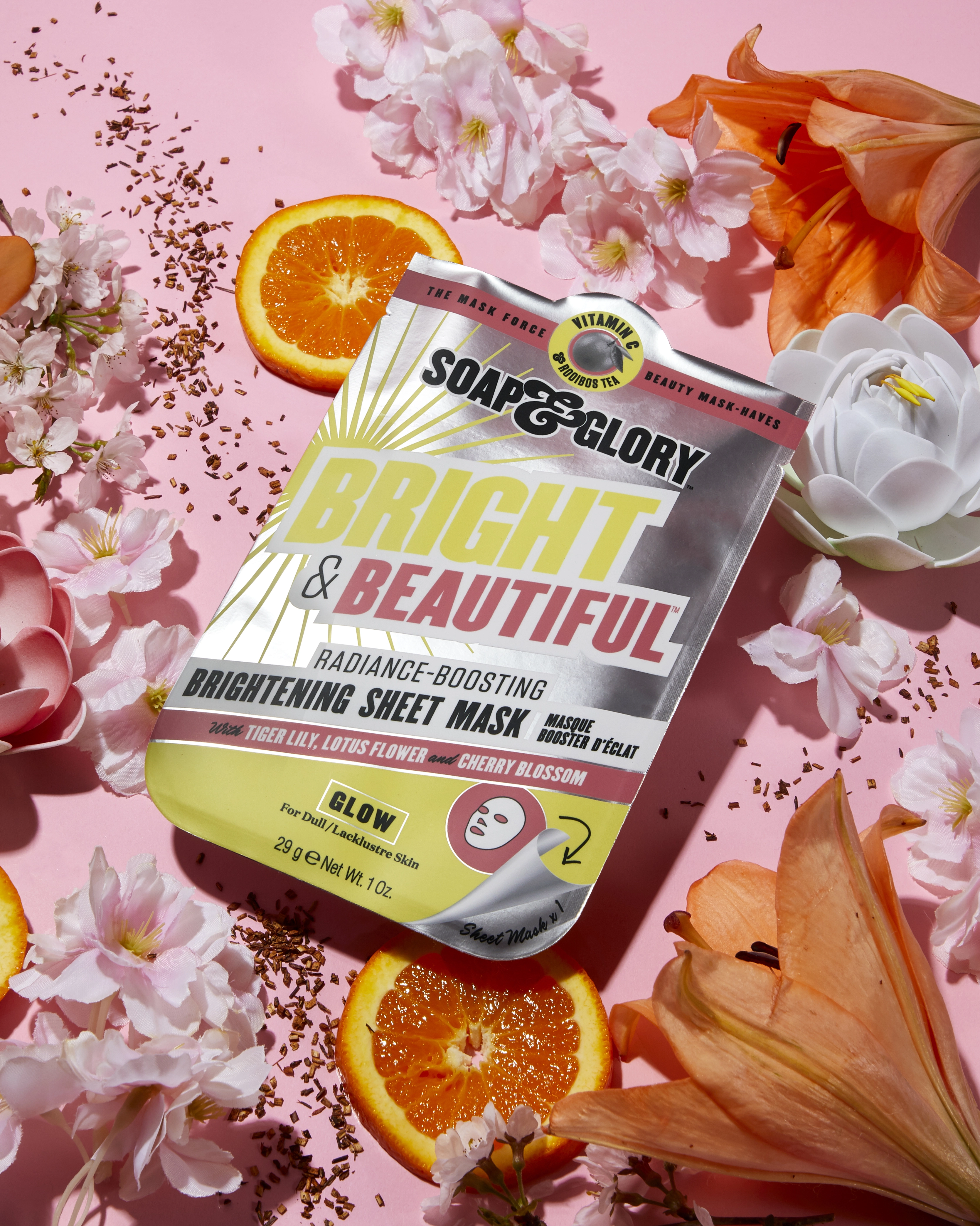 Soap & Glory-Bright & Beautiful Sheet Mask