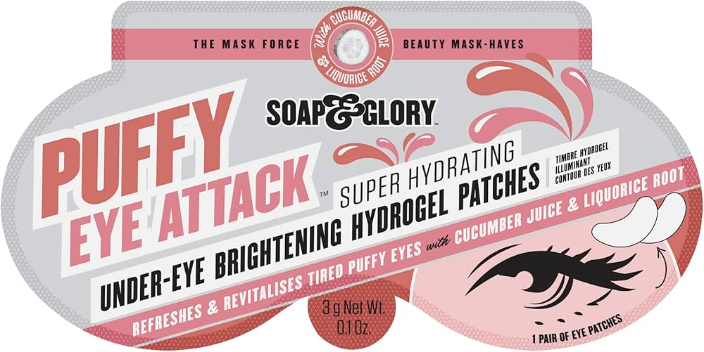 Soap & Glory Puffy Eye Attack Brightening Under Eye Mask 