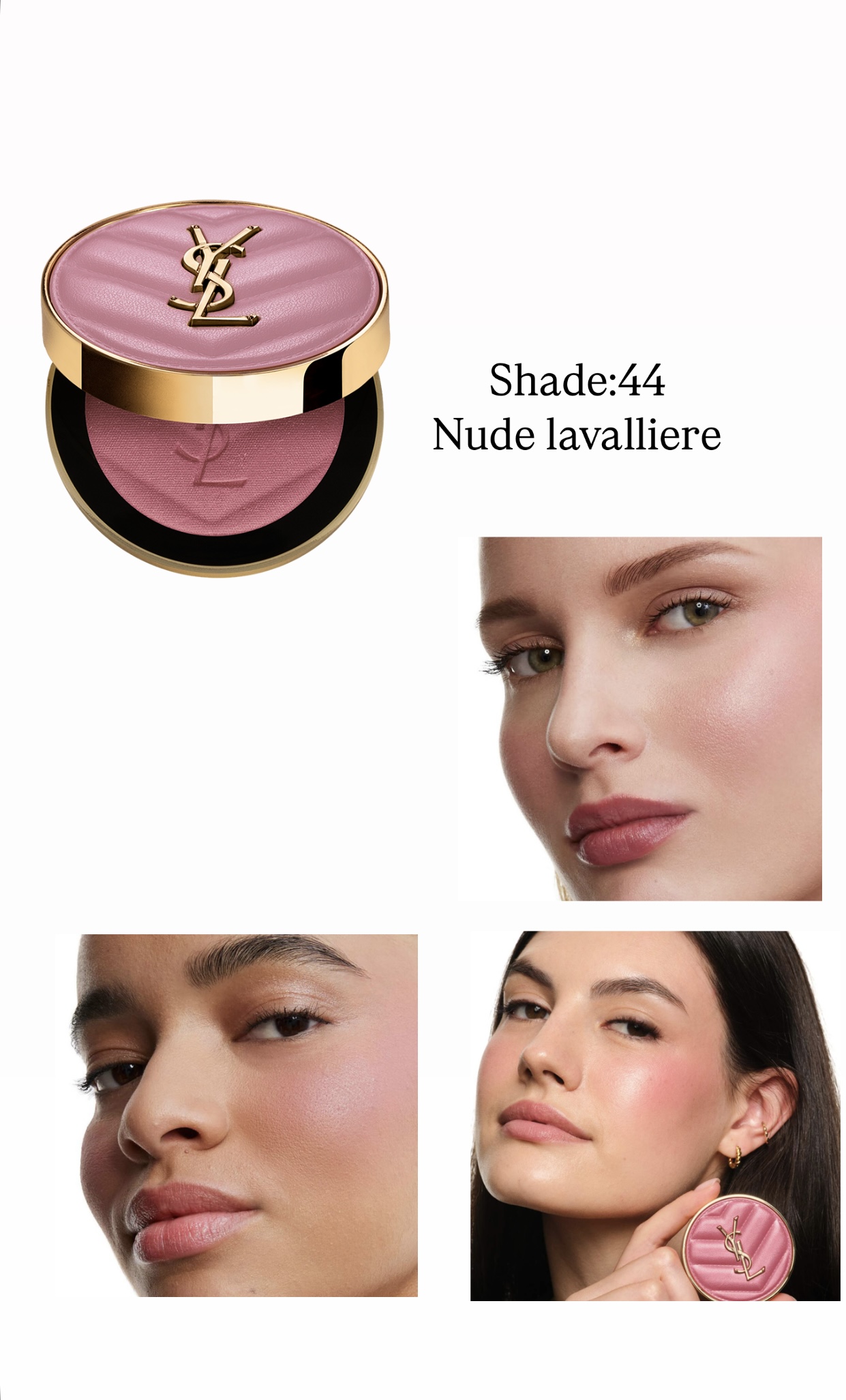  Ysl- Make Me Blush Powder Blush - YSL Beauty-(nude lavalliere)