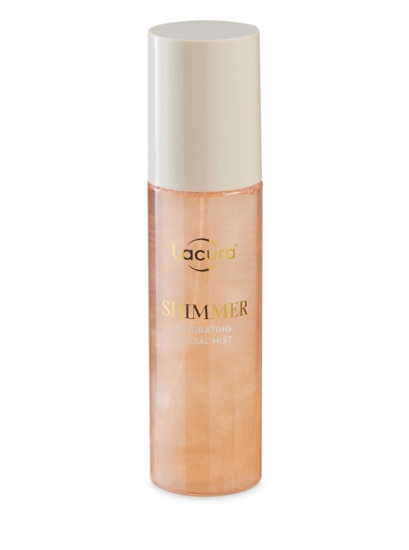 Lacura Shimmer Hydrating Facial Mist - CHAMPAGNE - 120ml