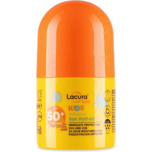 Lacura SPF 50+ Kids Coloured Roll-on (50ml) 