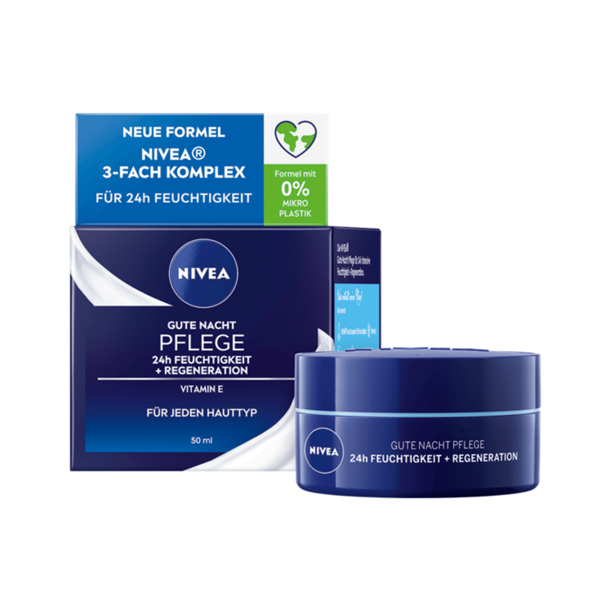 nivea Night Cream 24h Moisture & Regeneration-50ml