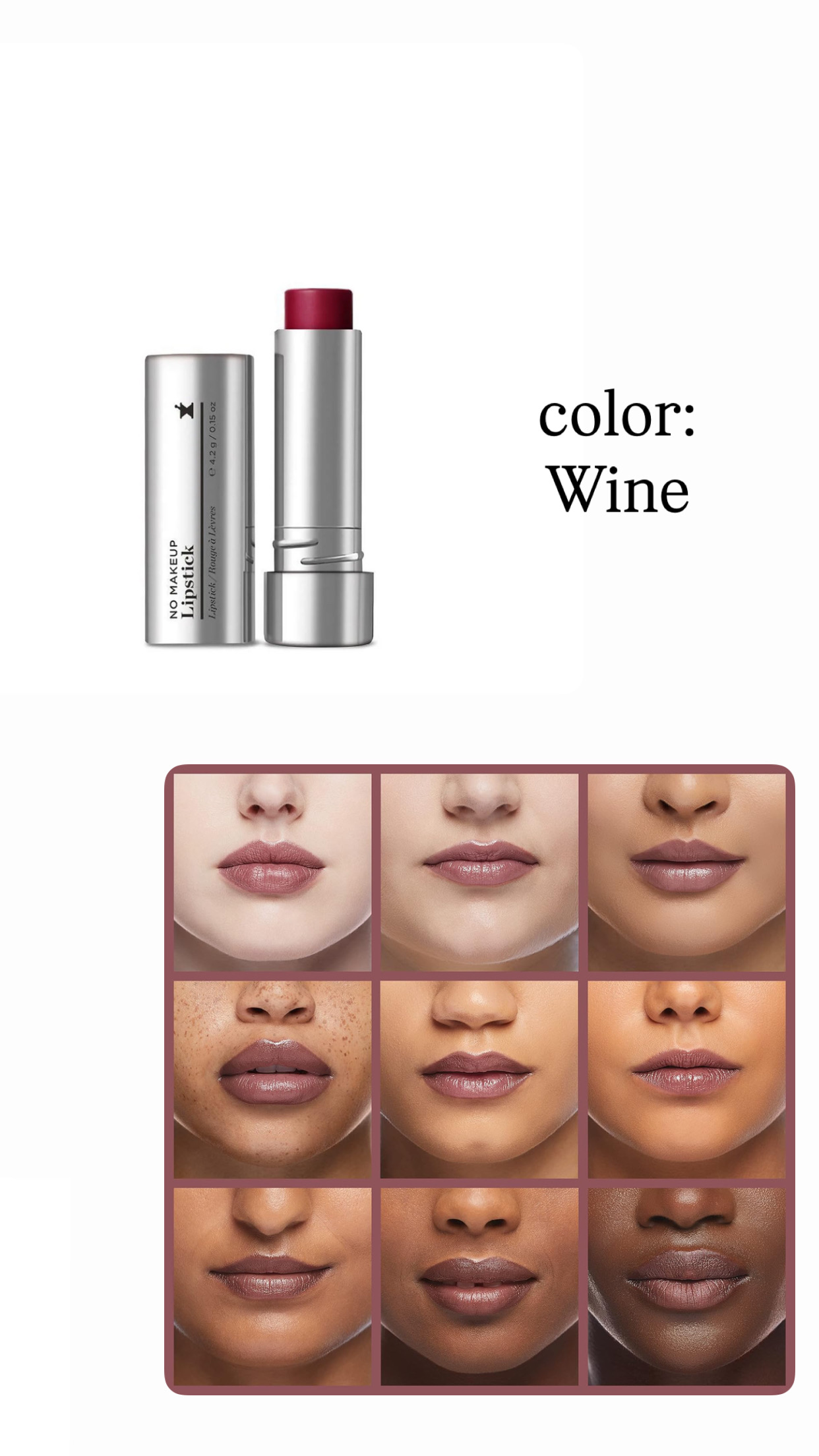 Perricone MD No Makeup Lipstick-Wine