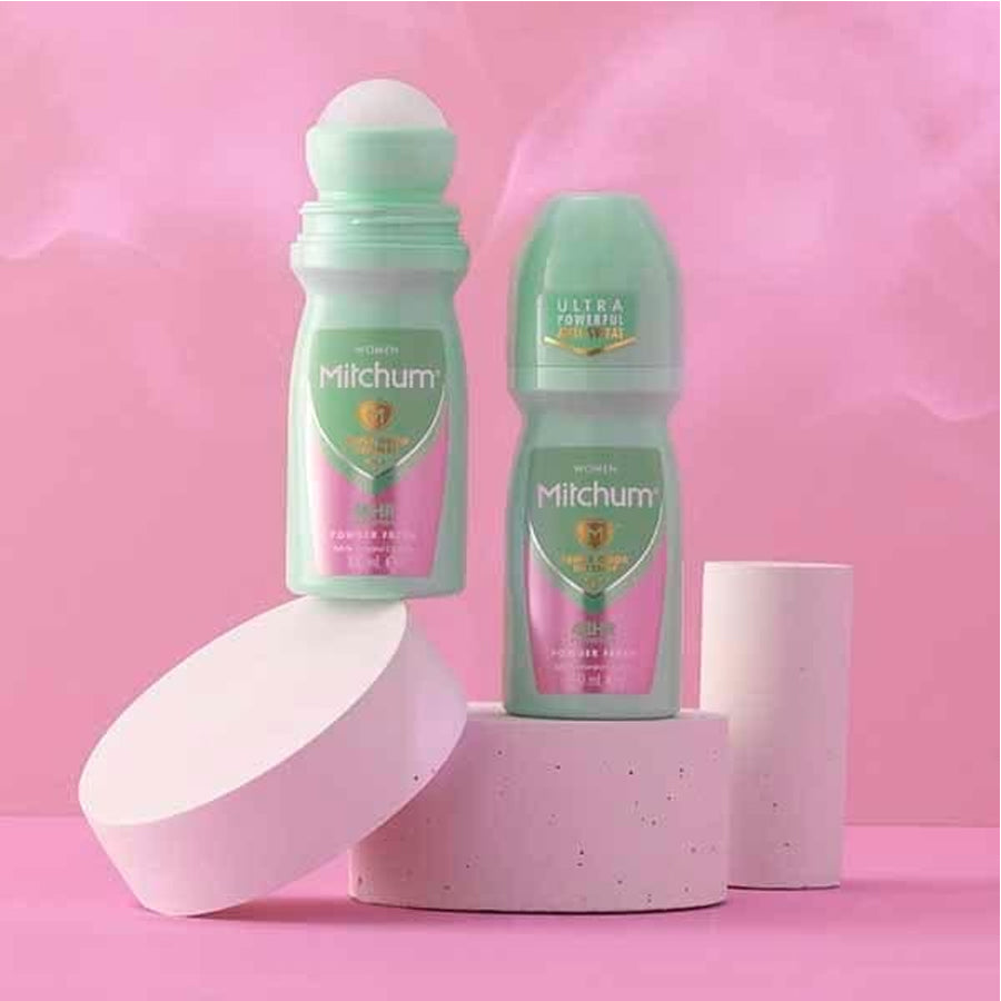 Mitchum Powder Fresh Anti-Perspirant Roll On Deodorant 100ml
