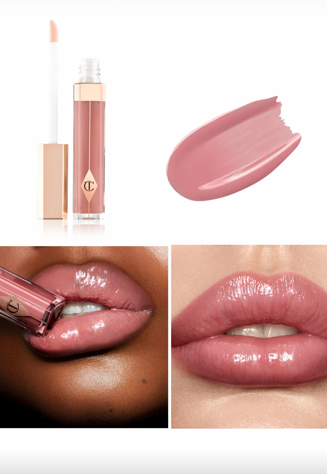 Charlotte tilbury-Lip Glosses - Lip Lustre & Collagen Lip Bath-pillow talk