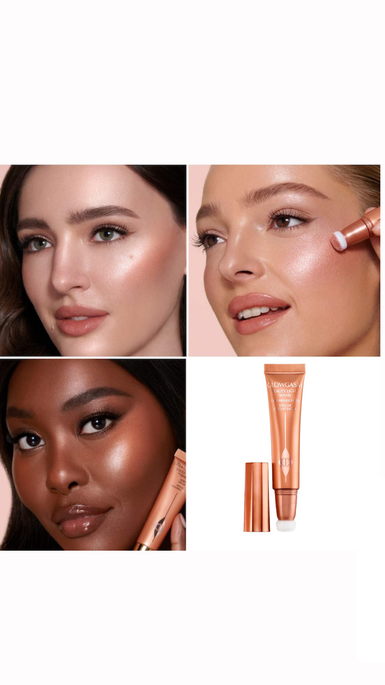 Charlotte Tilbury  Beauty Highlighter Wand-Peachgasm
