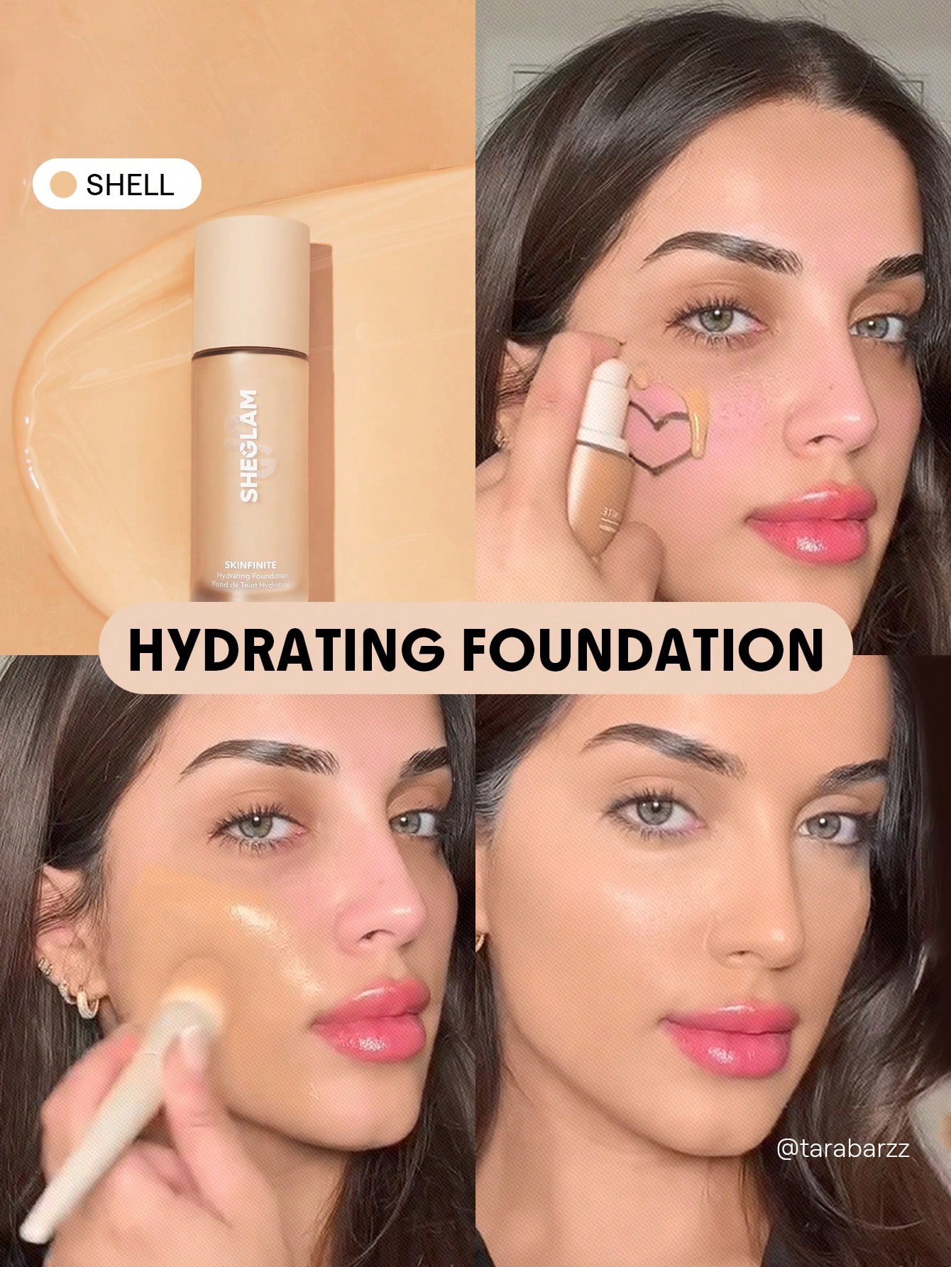 Sheglam-Skinfinite Hydrating Foundation-shell