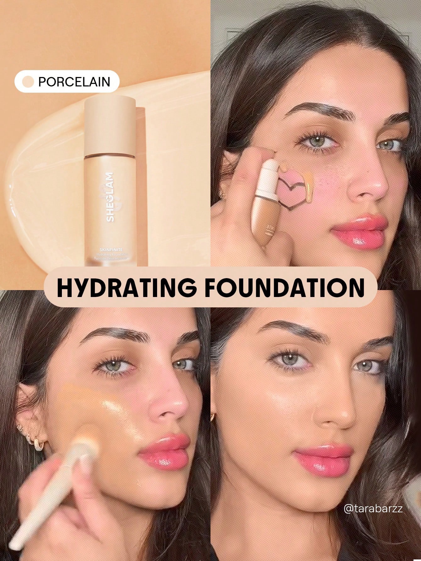 Sheglam-Skinfinite Hydrating Foundation-porcelain