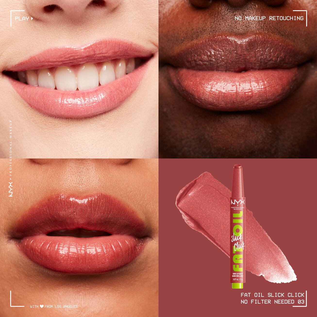 Nyx Fat Oil Slick Click Tinted Lip Balm-no filter needed
