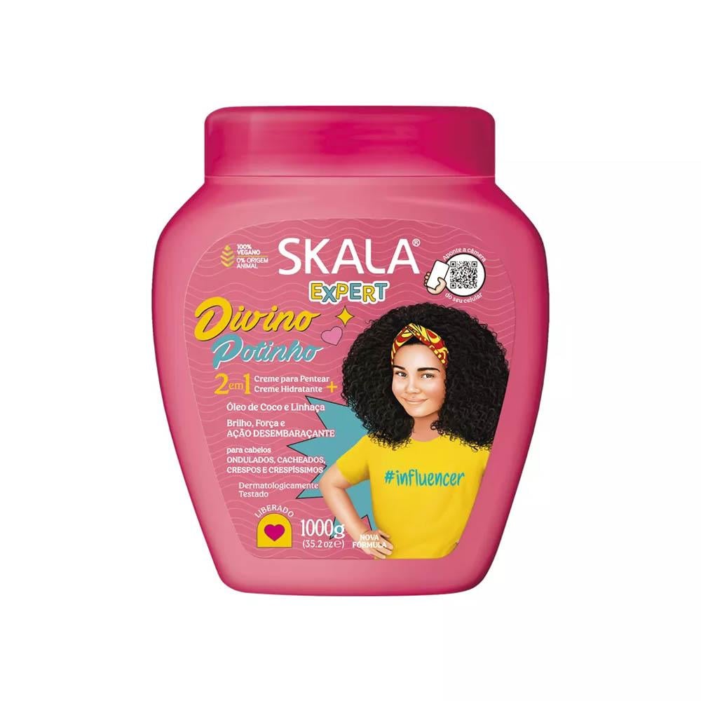 Skala Expert Divino Potinho Kids 2 in 1 Hair Treatment Cream - 1000 gm