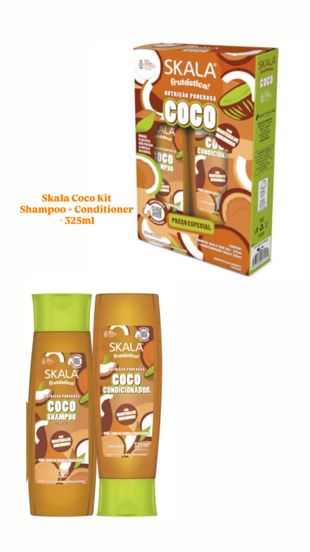 Skala Coco Kit Shampoo + Conditioner - 325ml