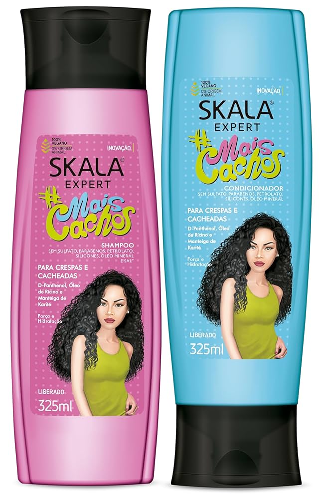 Skala Expert Mais Cachos Shampoo and Conditioner Kit 325 ml