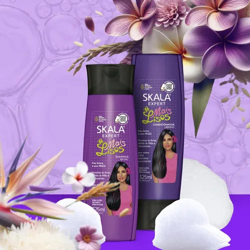 Skala Expert Mais Lisos Shampoo and Conditioner 325 Ml Kit