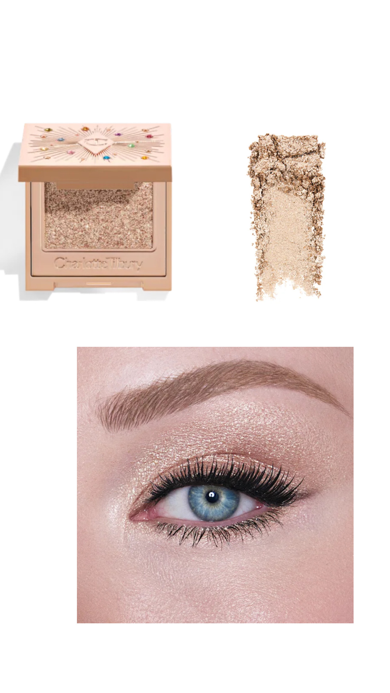 charlotte tilbury Eye shadow hypnotising pop shot-diamond eyes 