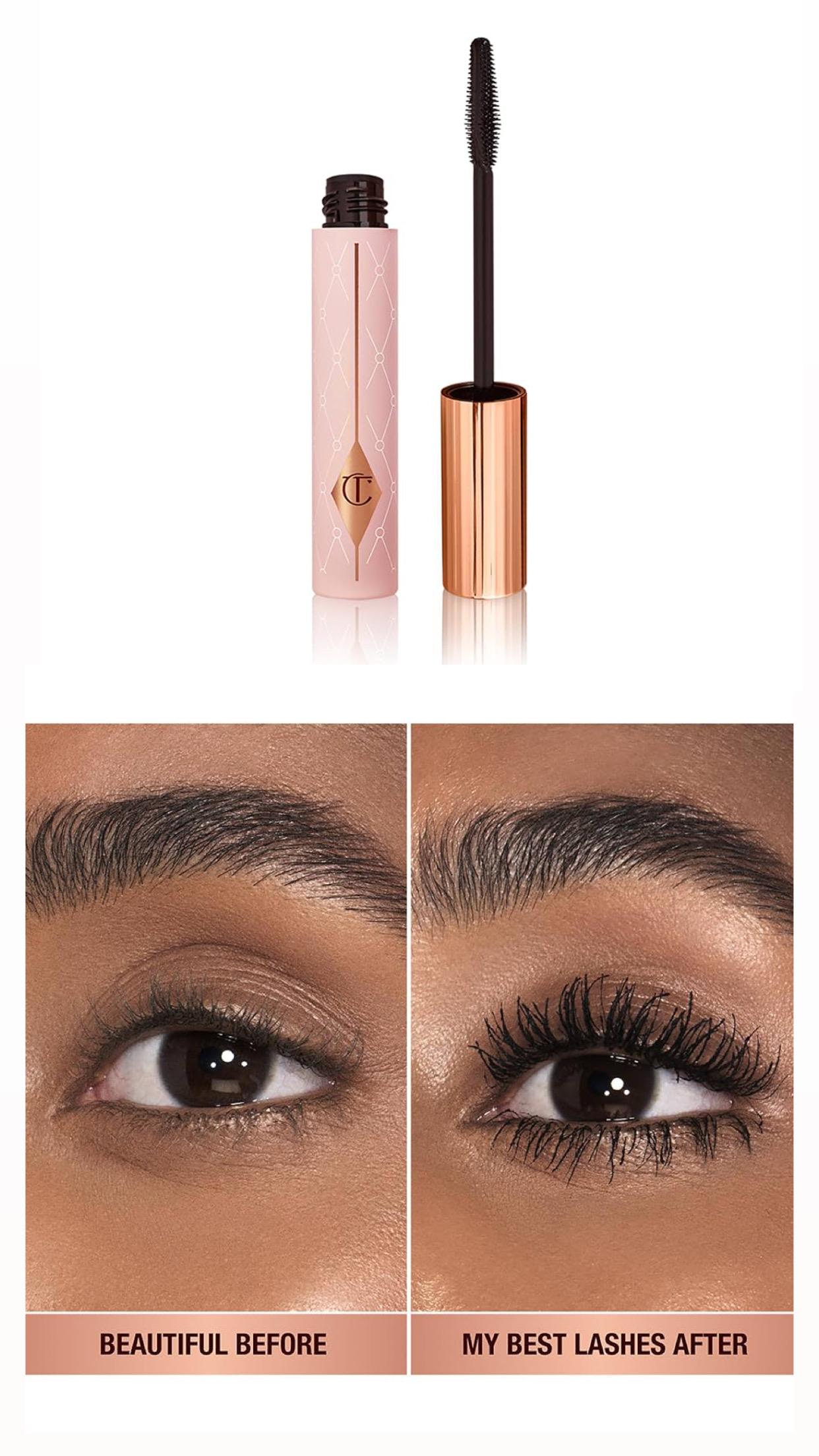 Charlotte Tilbury Pillow Talk - Máscara de pestañas push up, black