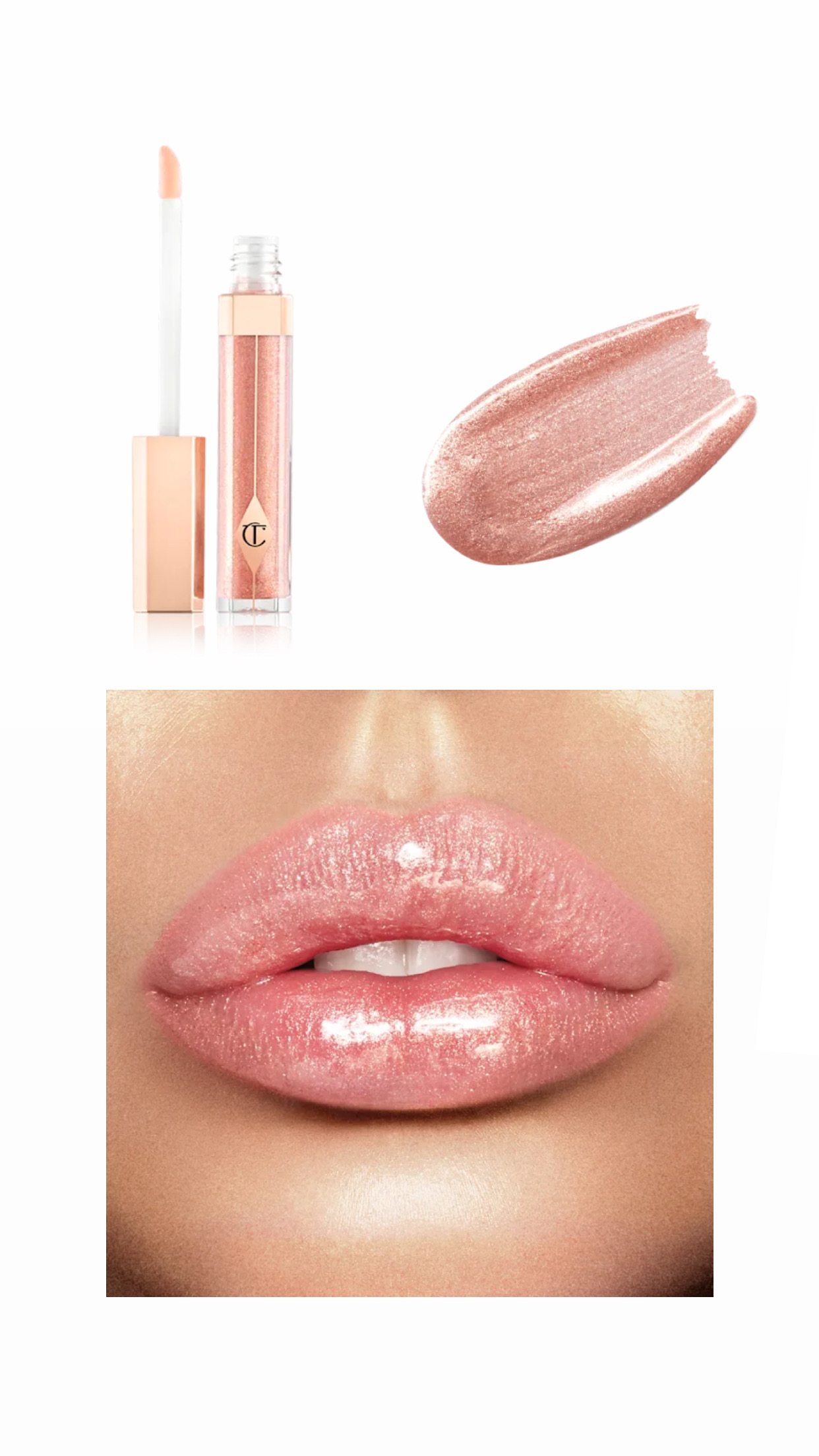 Charlotte tilbury-Lip Glosses - Lip Lustre & Collagen Lip Bath-blonde 