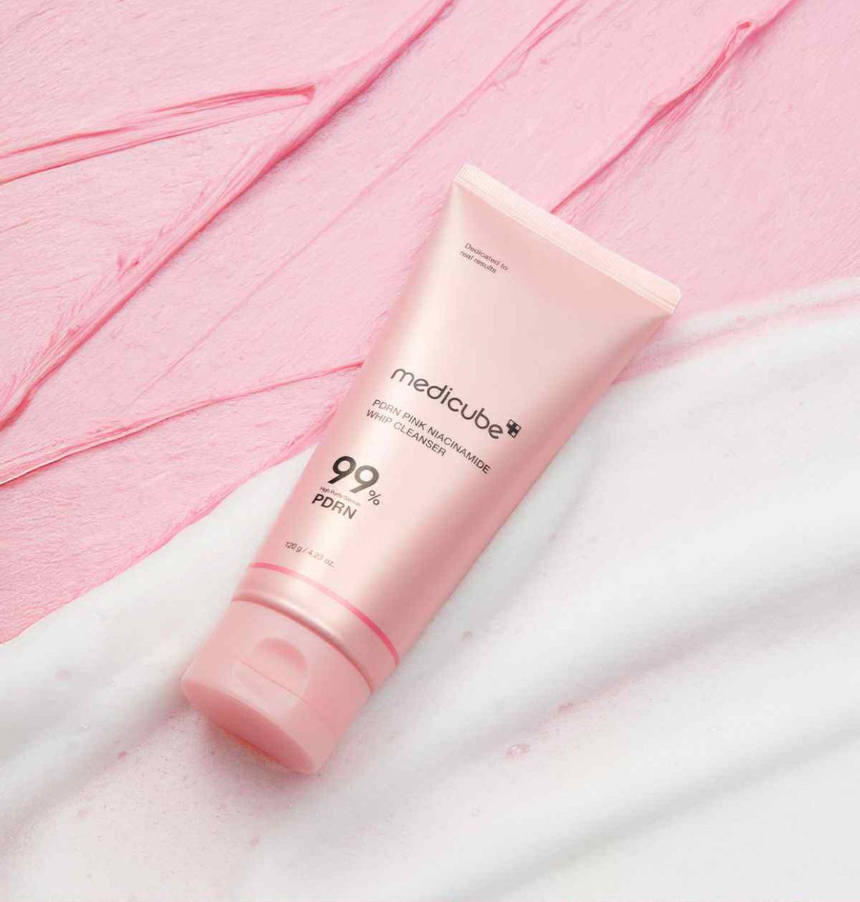 Medicube PDRN Pink Niacinamide Whip Cleanser-120g