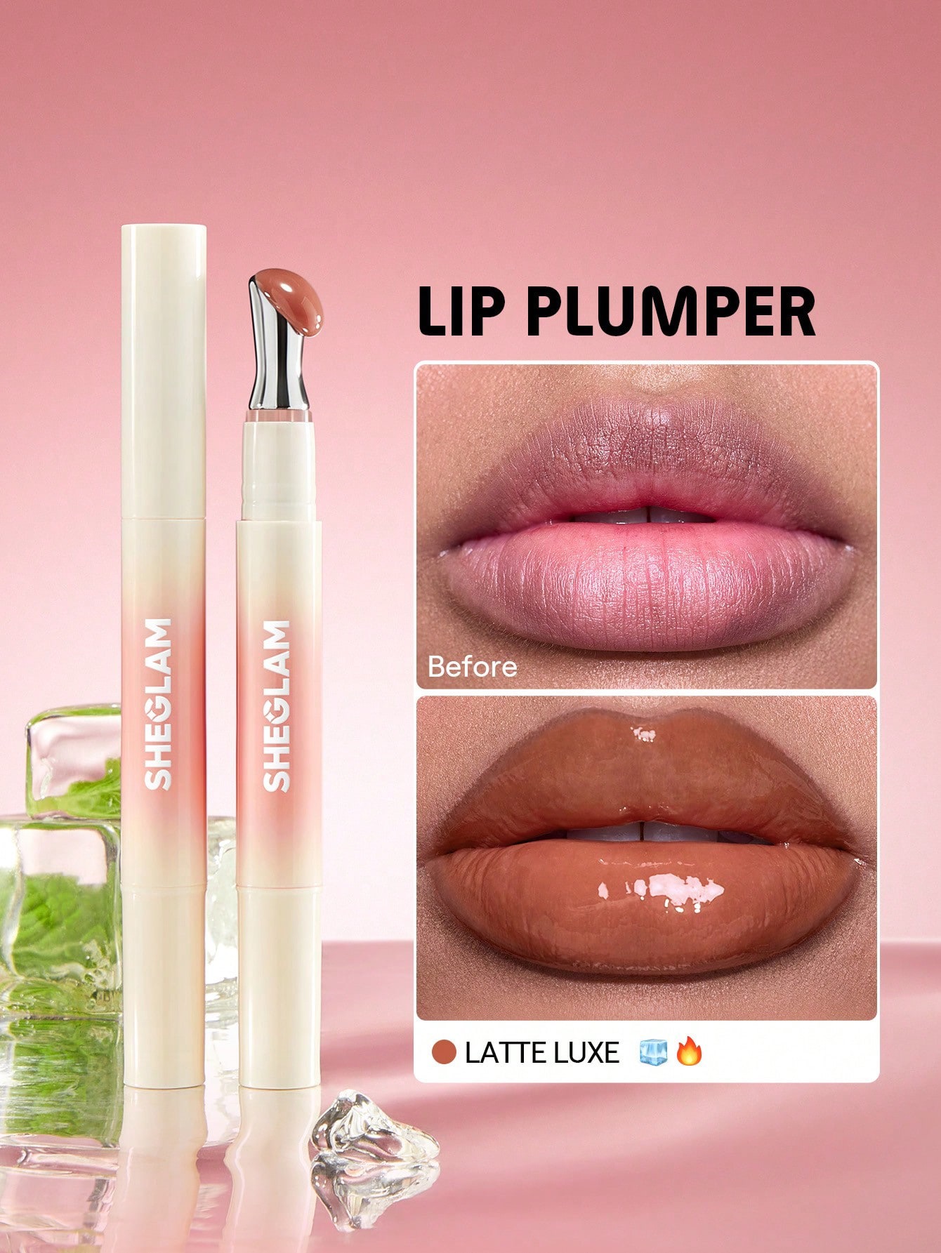 sheglam Bold Booster Lip Plumper-latte luxe 