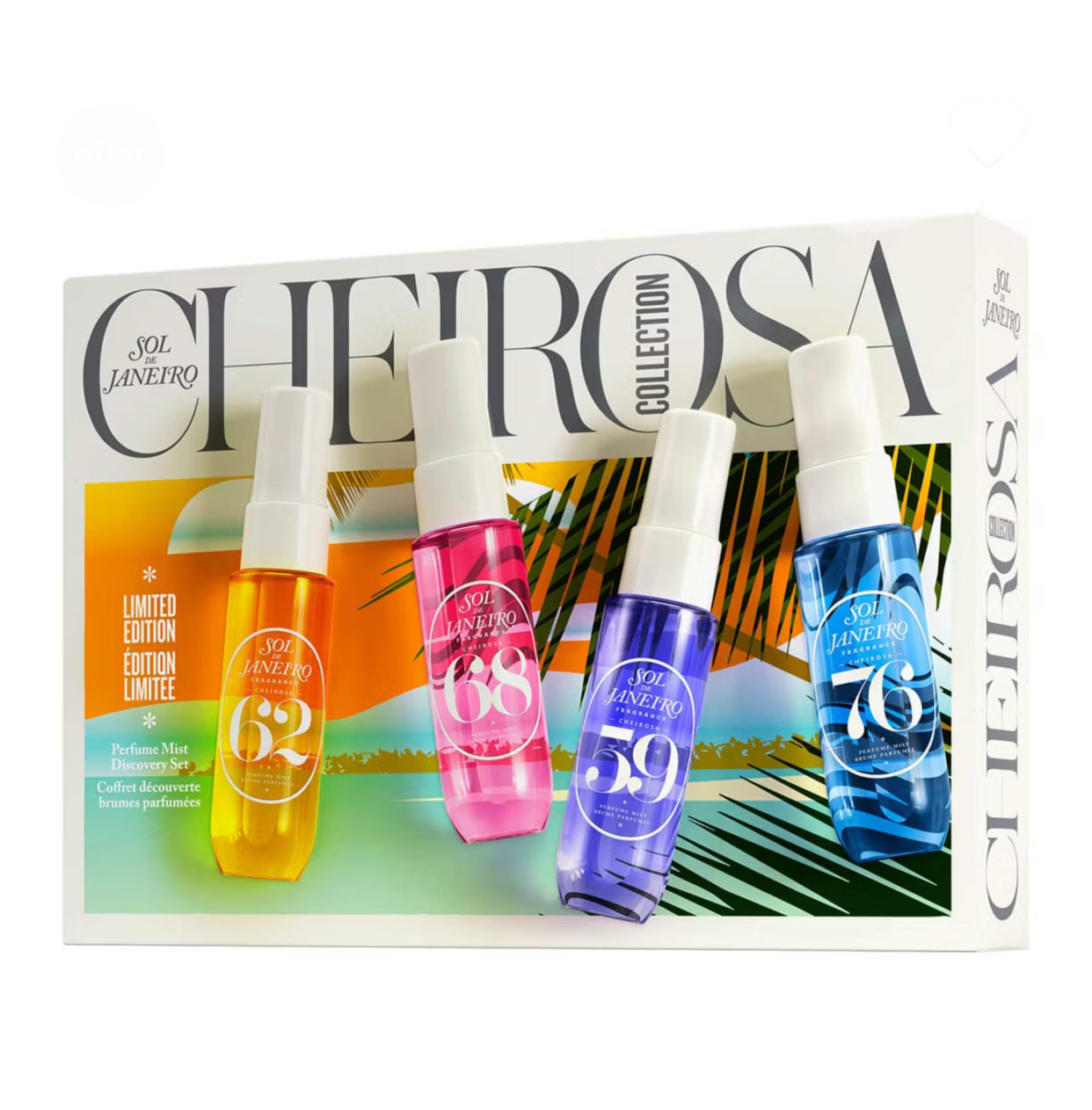 Sol de Janeiro Limited Edition Cheirosa Hair & Body Perfume Mist Discovery Set