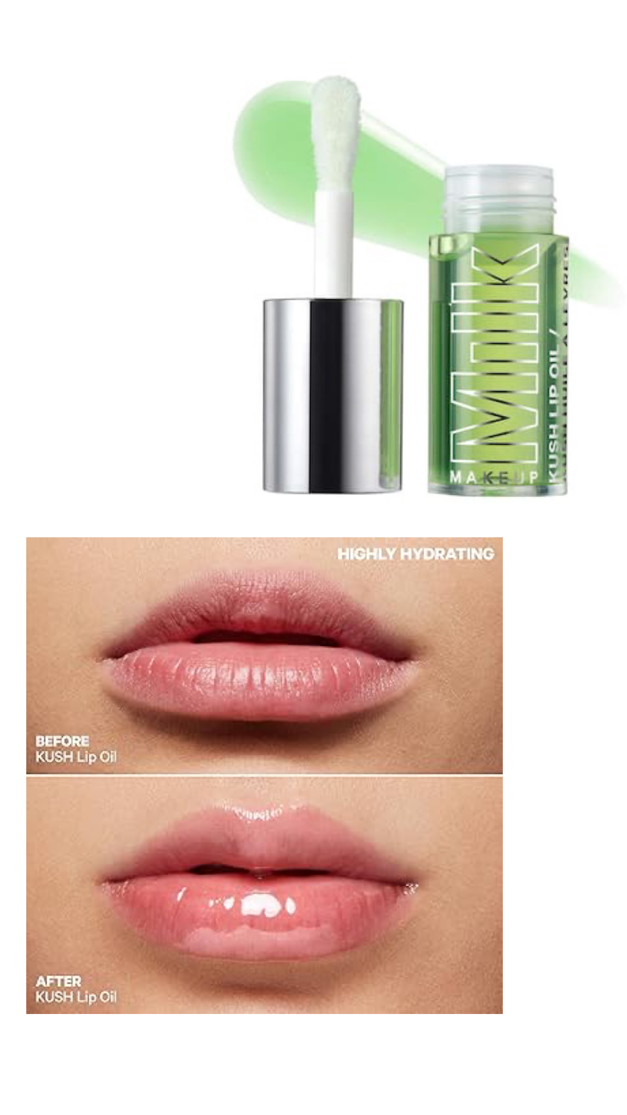 Milk Makeup KUSH Lip Oil - clear