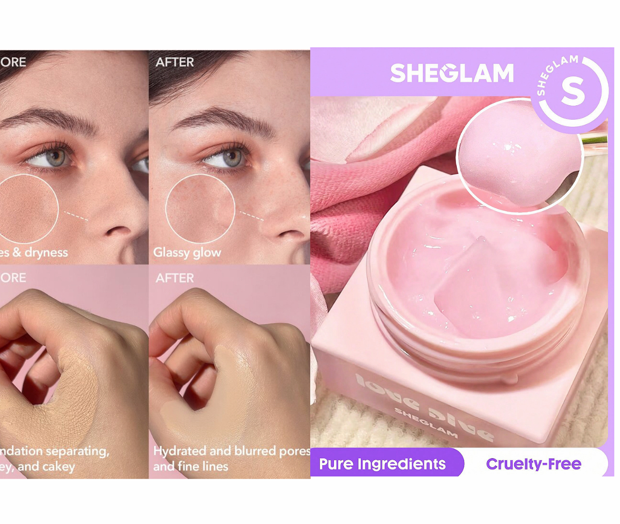 Sheglam Love Dive at first sight moisturizing primer
