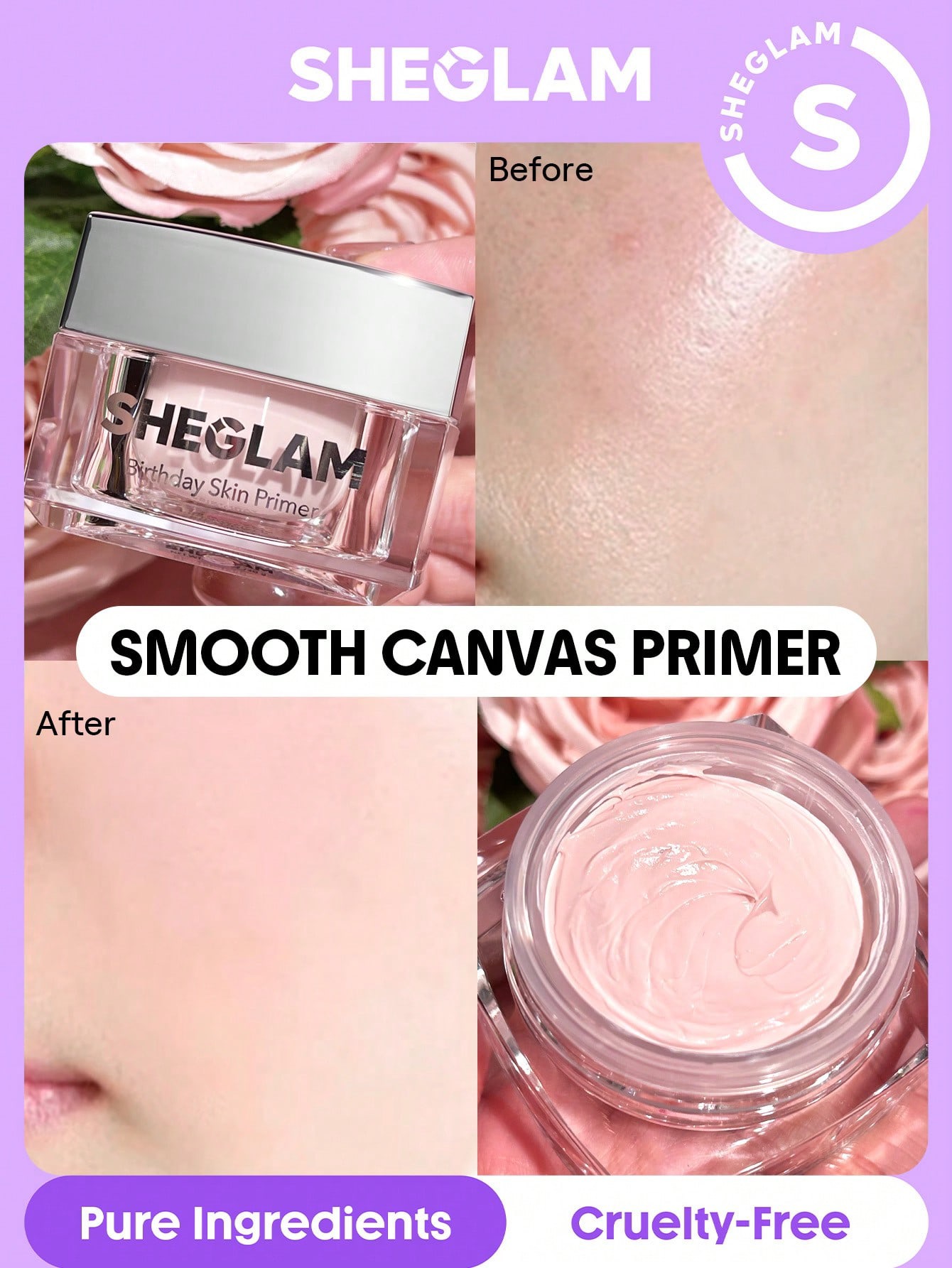 Sheglam Sheglam Birthday Skin Primer-pink