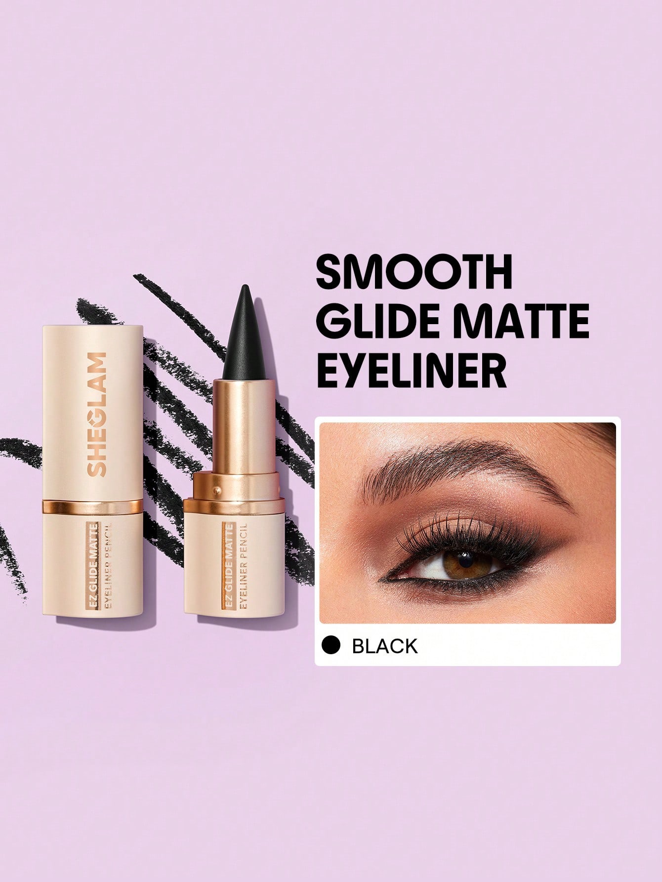 Sheglam Ez Glid matte eyeliner pencil