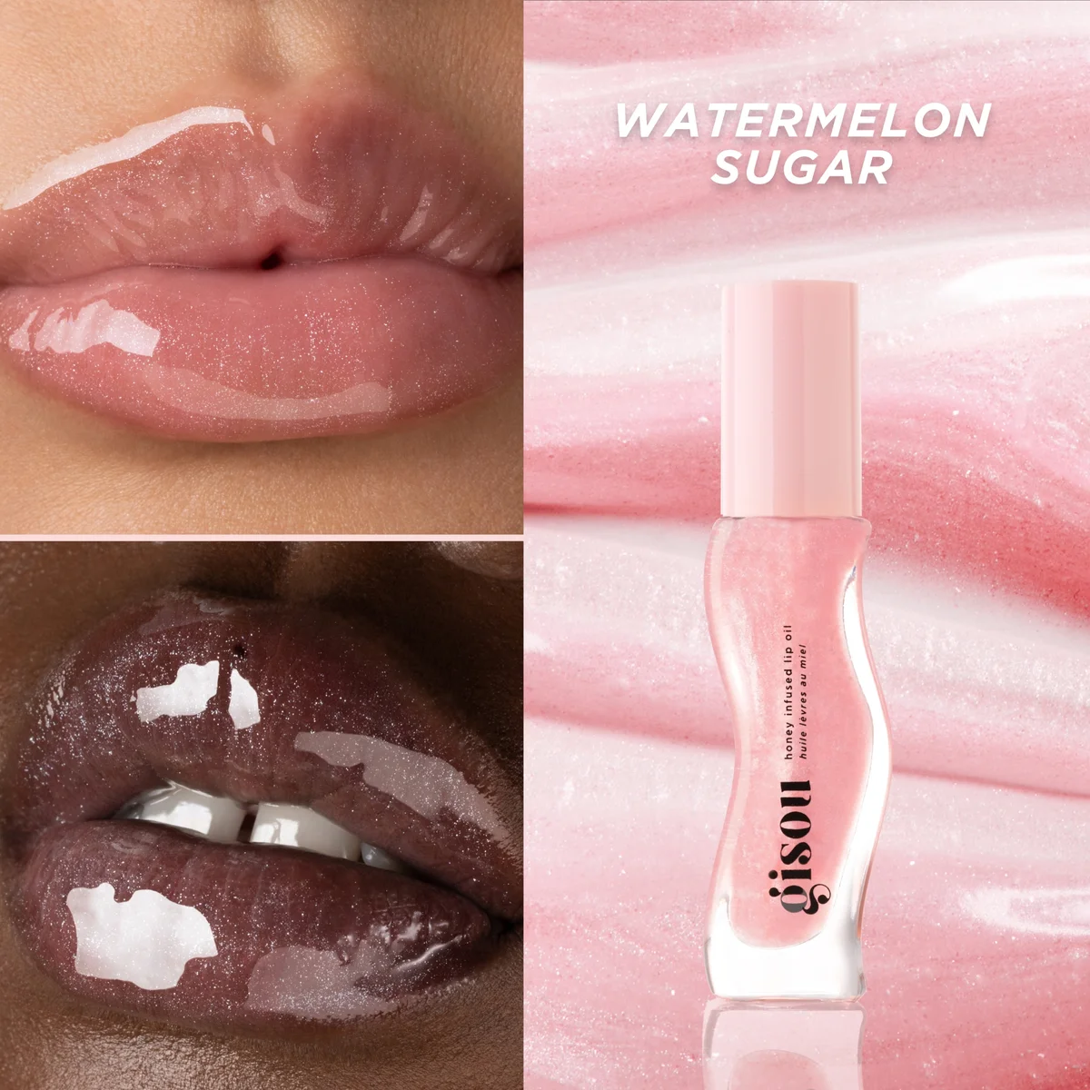 Gisou Honey Infused Hydrating Lip Oil-watermelon suger 