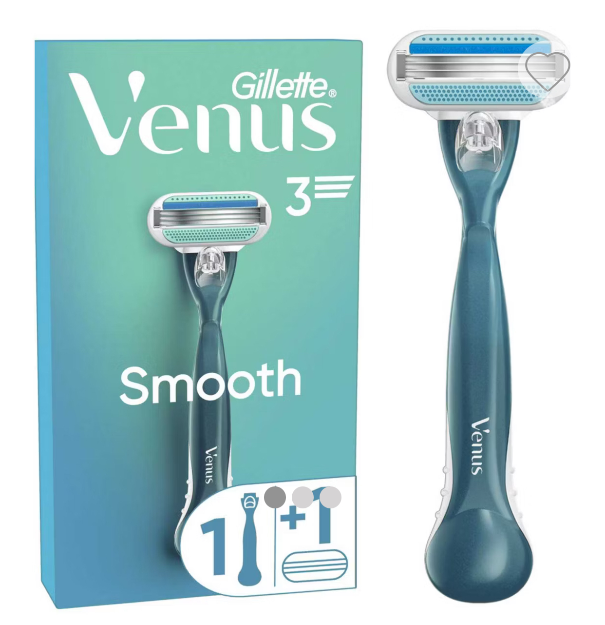 Venus Razor, Smooth 3 Blade Women's Razor