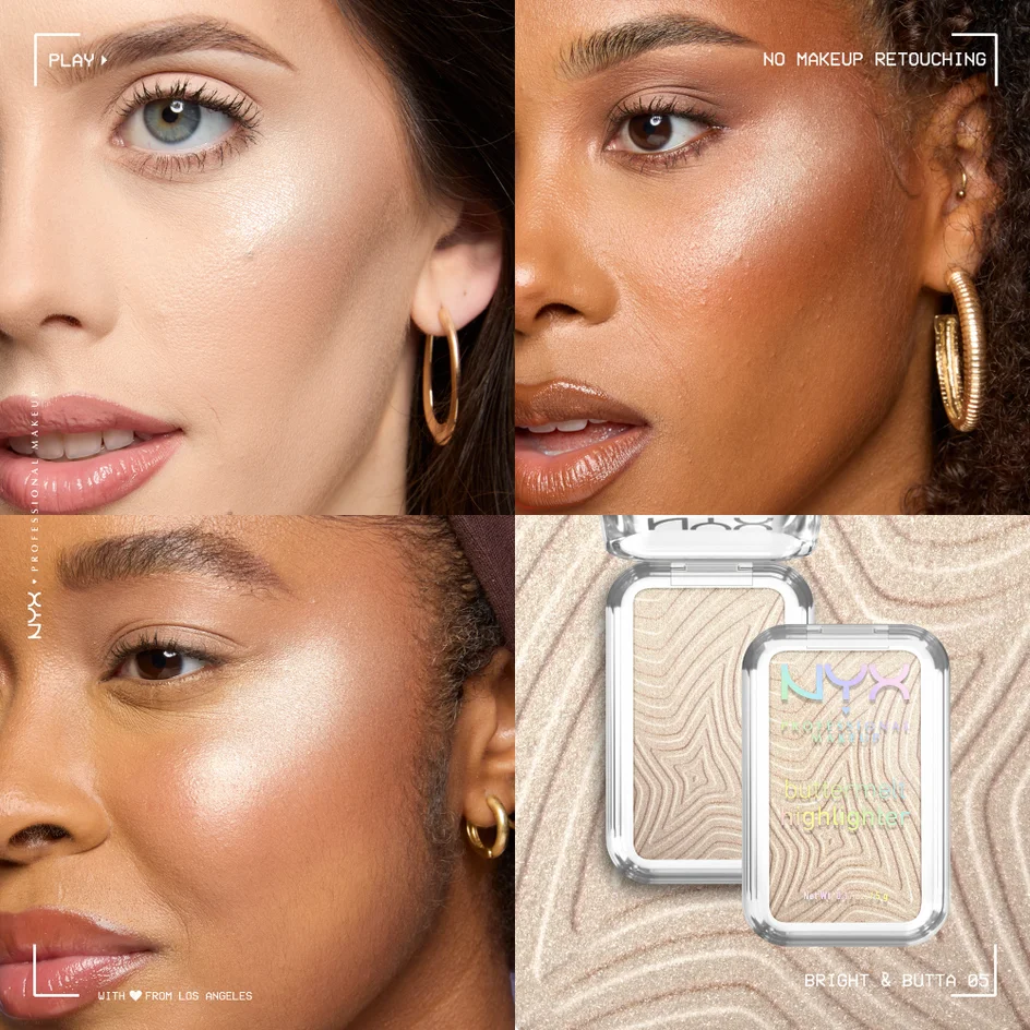 Nyx Professional Makeup Buttermelt Highlighter-Bright & Butta