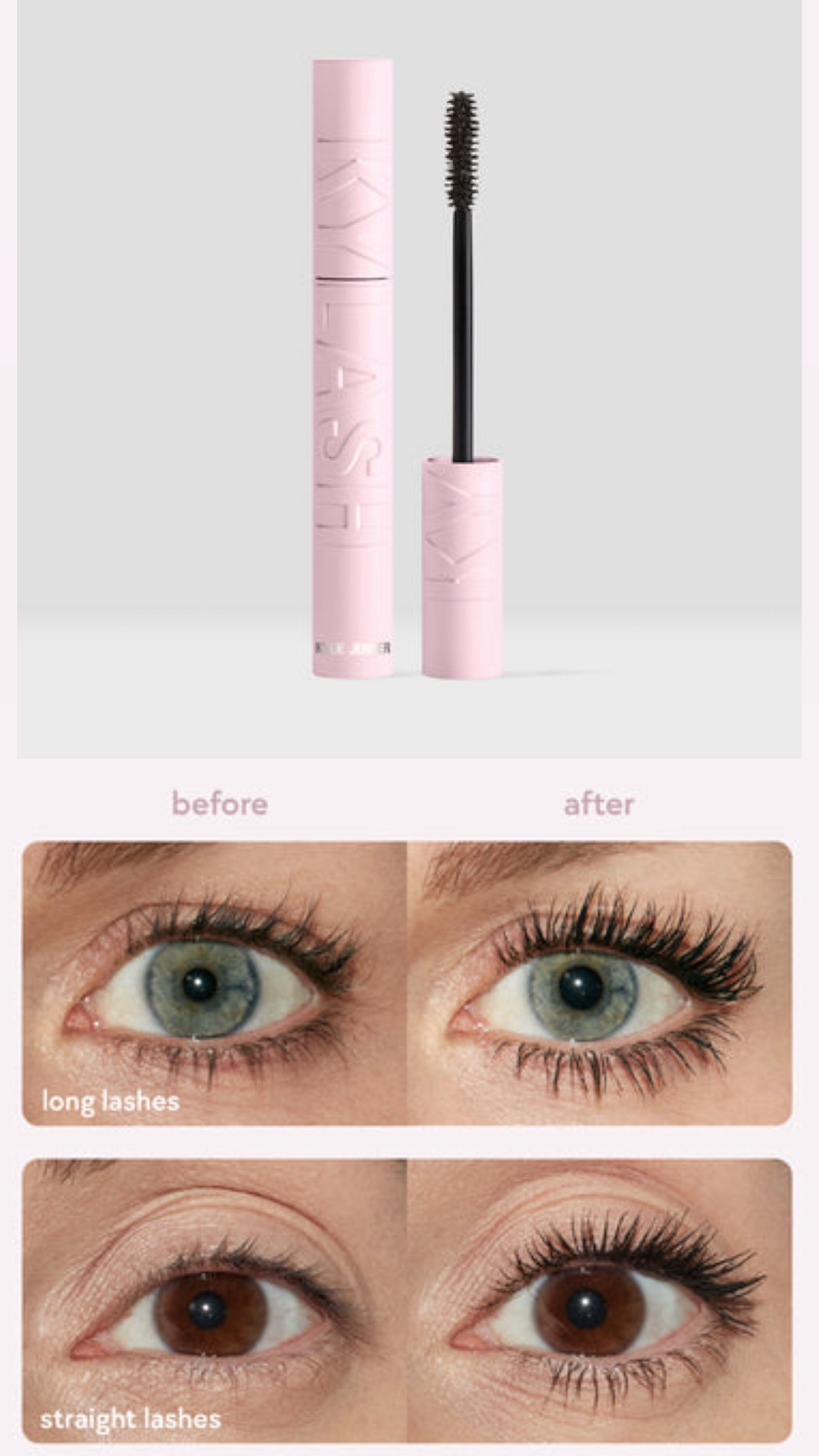 kylie volume mascara