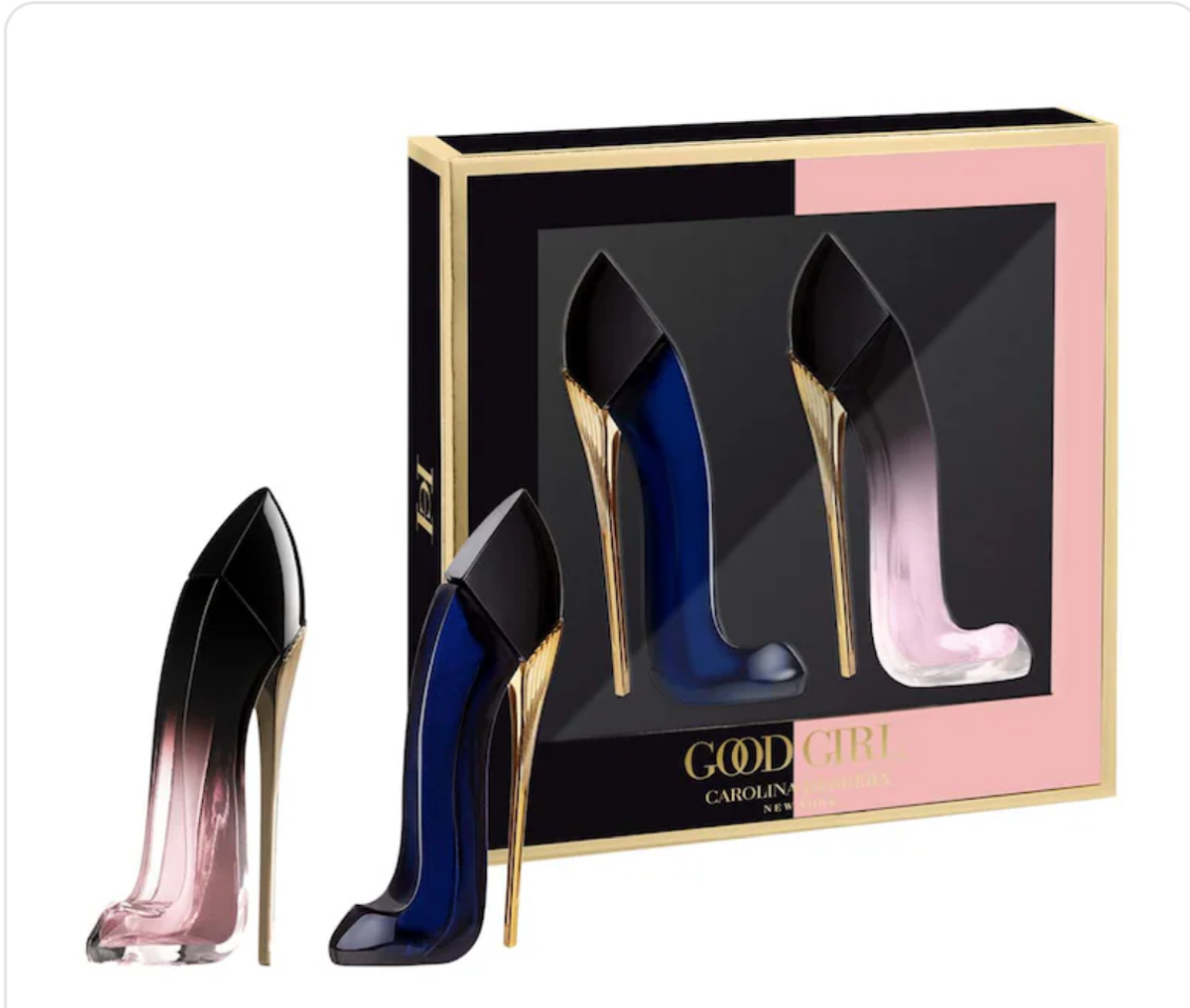 Carolina Herrera Mini Good Girl & Good Girl Blush Elixir Perfume Set-7ml