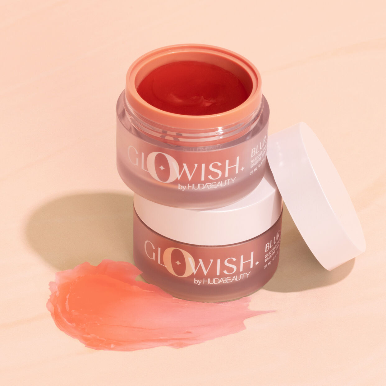 Huda beauty GloWish Blur Jam Silicone-Free Smoothing Primer-26ml