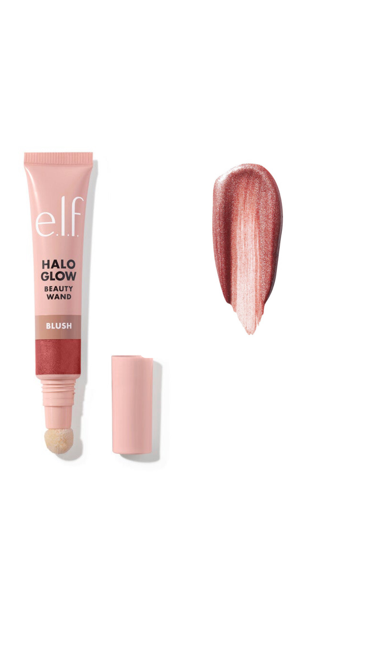 Elf Halo Glow Blush Beauty Wand-rose you slay
