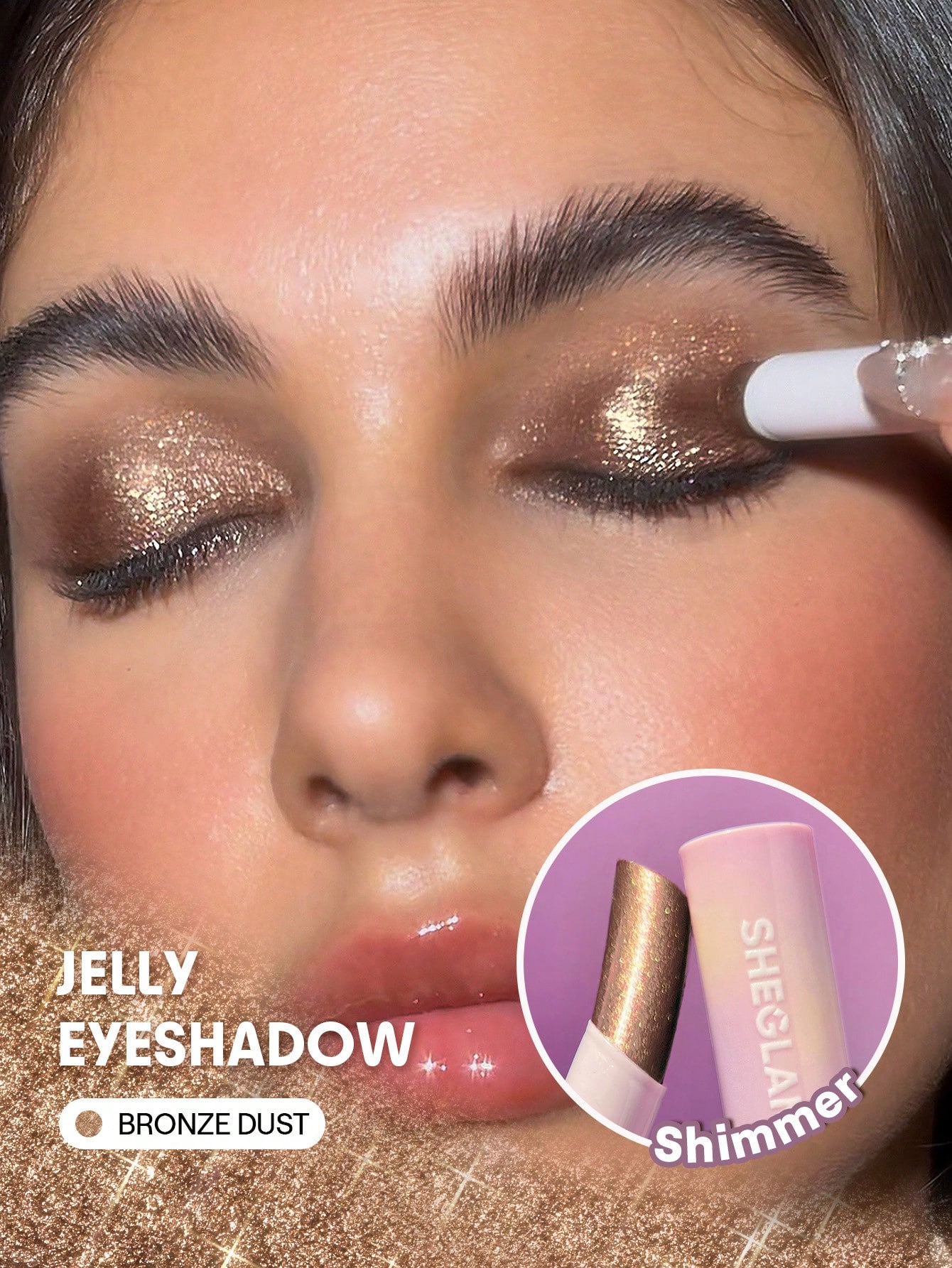 Sheglam-Crystal Jelly Glaze Stick-bronze dust 
