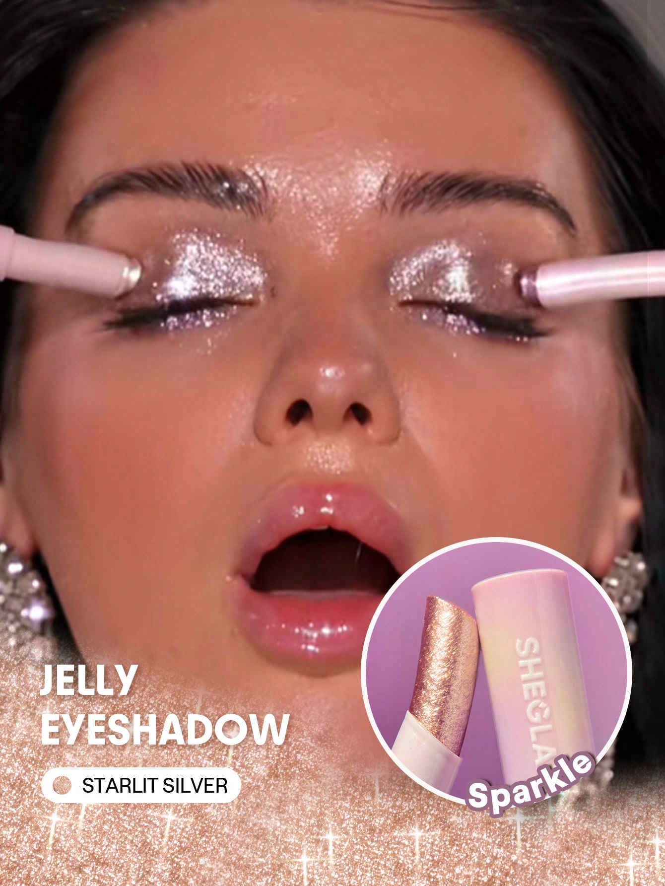 Sheglam-Crystal Jelly Glaze Stick-starlit silver 