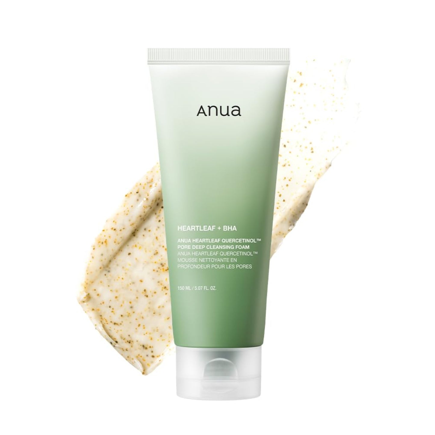 Anua Heartleaf Quercetinol Pore Deep Cleansing Foam Heartleaf + BHA-150ml