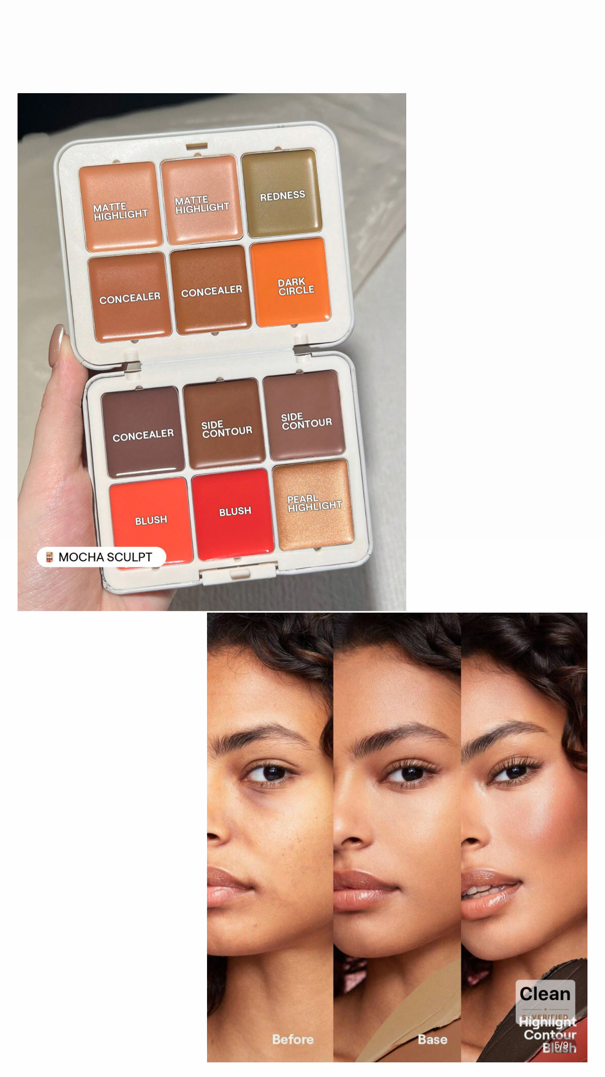 Sheglam About That Face Multifunctional Face Palette-mocha sculpt