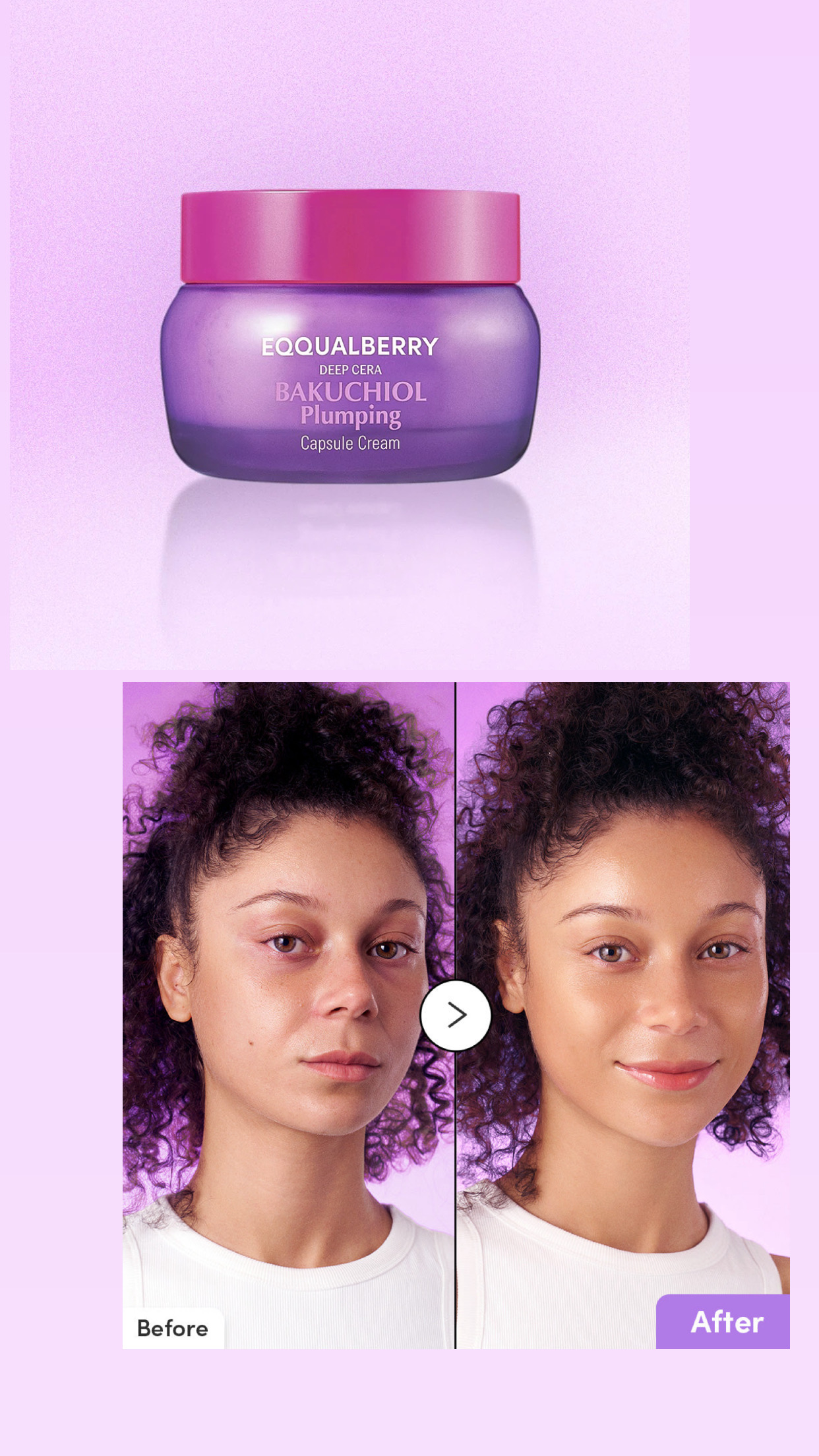 Eqqualberry- Bakuchiol Plumping Capsule Cream - 50ml