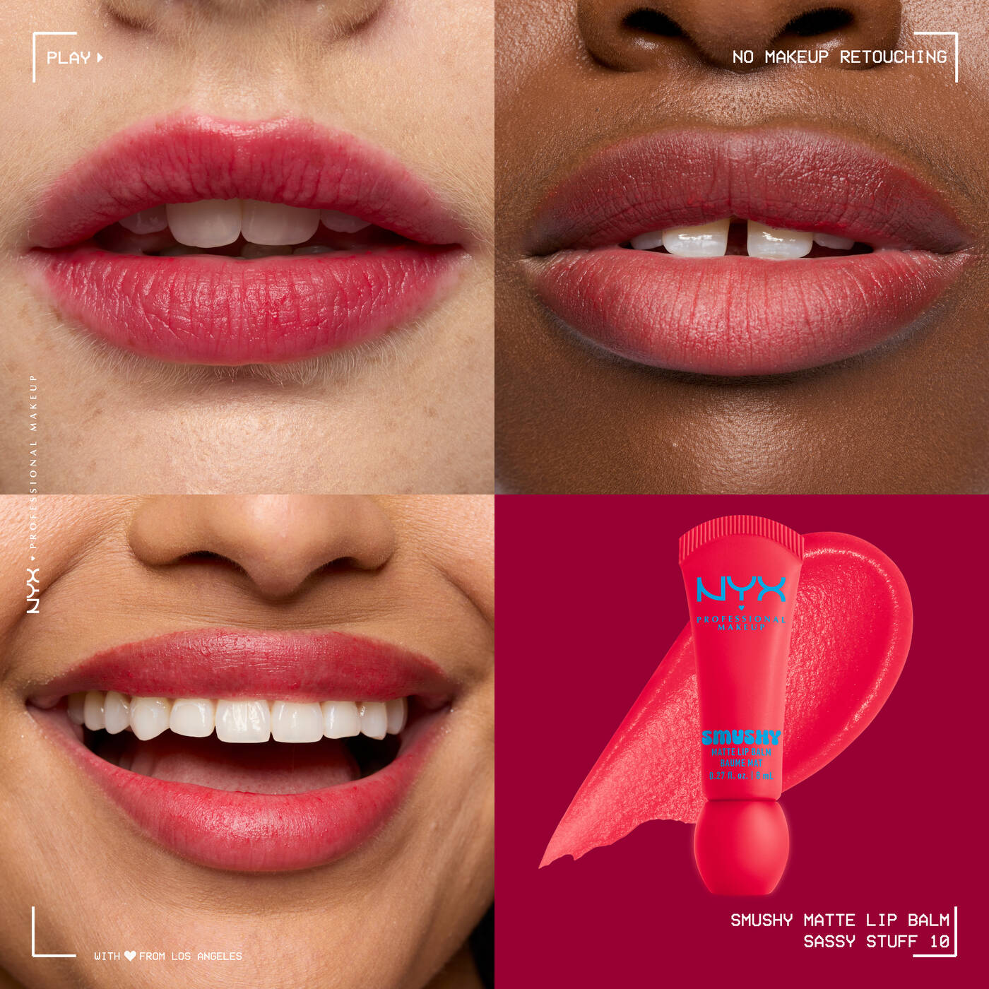 nyx smushy matte lip balm-sasy Stuff 