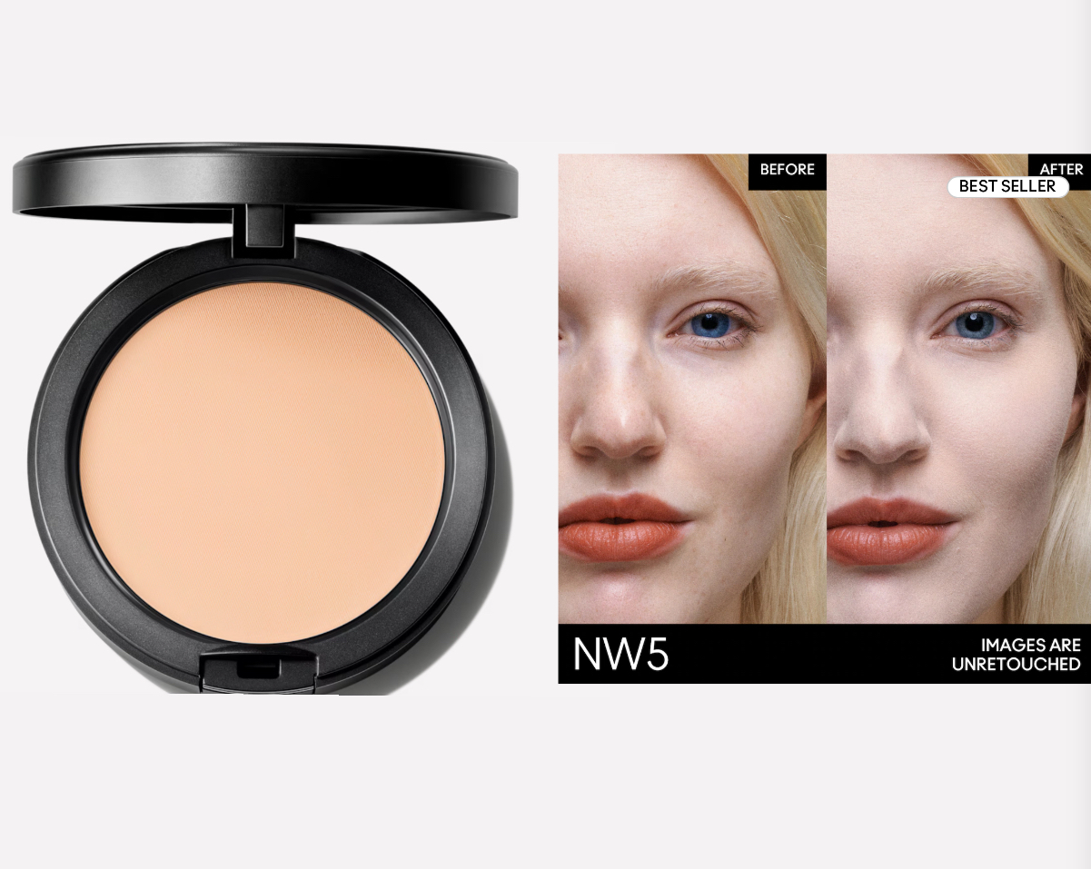 mac new studio fix powder plus foundation-nw5