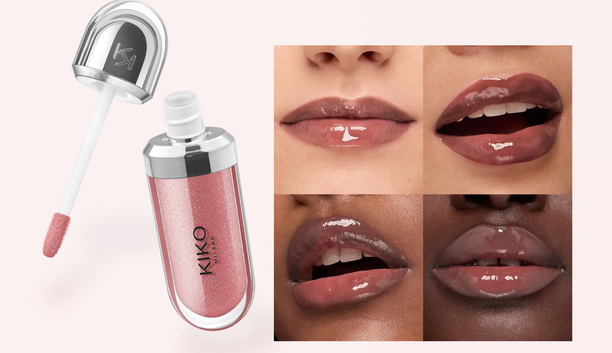 Kiko 3d Hydra Lipgloss-21 burn rose