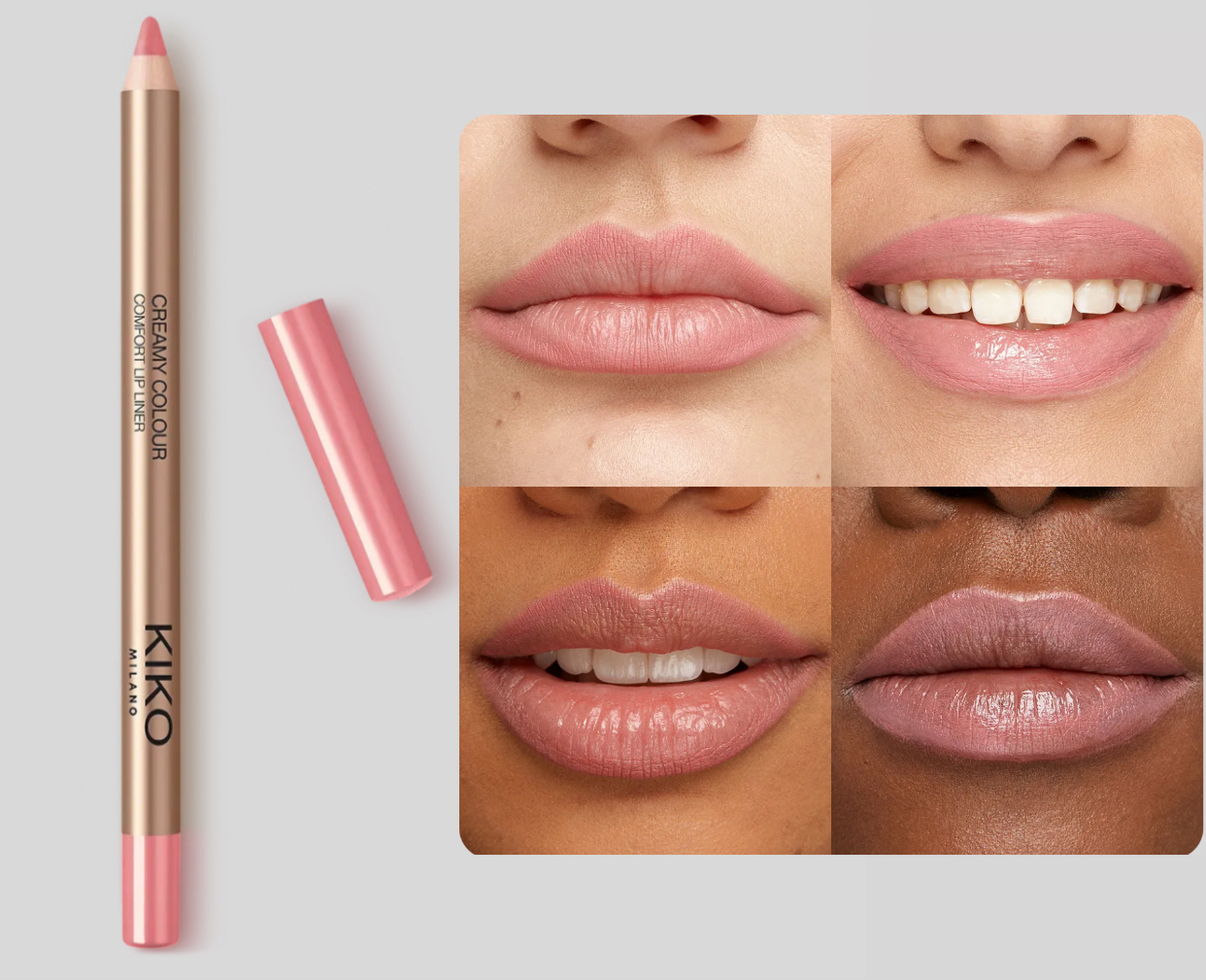 Kiko Kiko-Creamy Colour Comfort Lip Line-03 powder pink