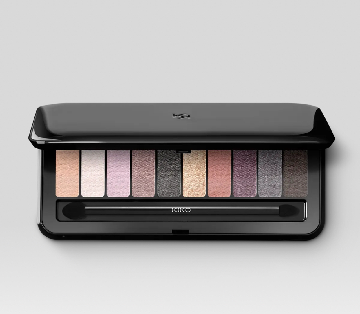 Kiko-New Soft Nude Eyeshadow Palette-01 garden rose 
