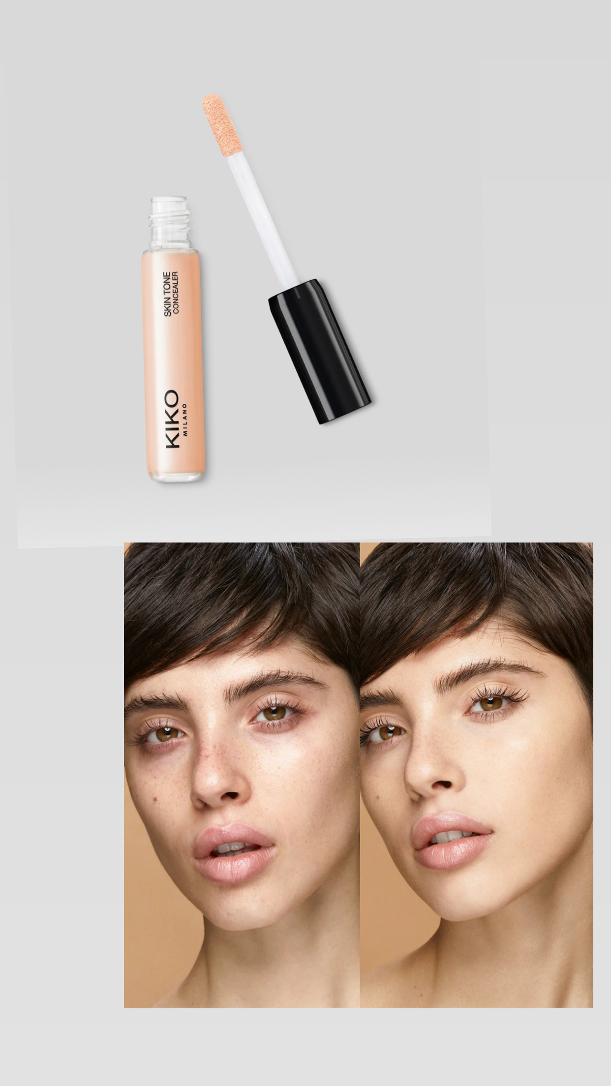 Kiko-Skin Tone Concealer-03 light beige 