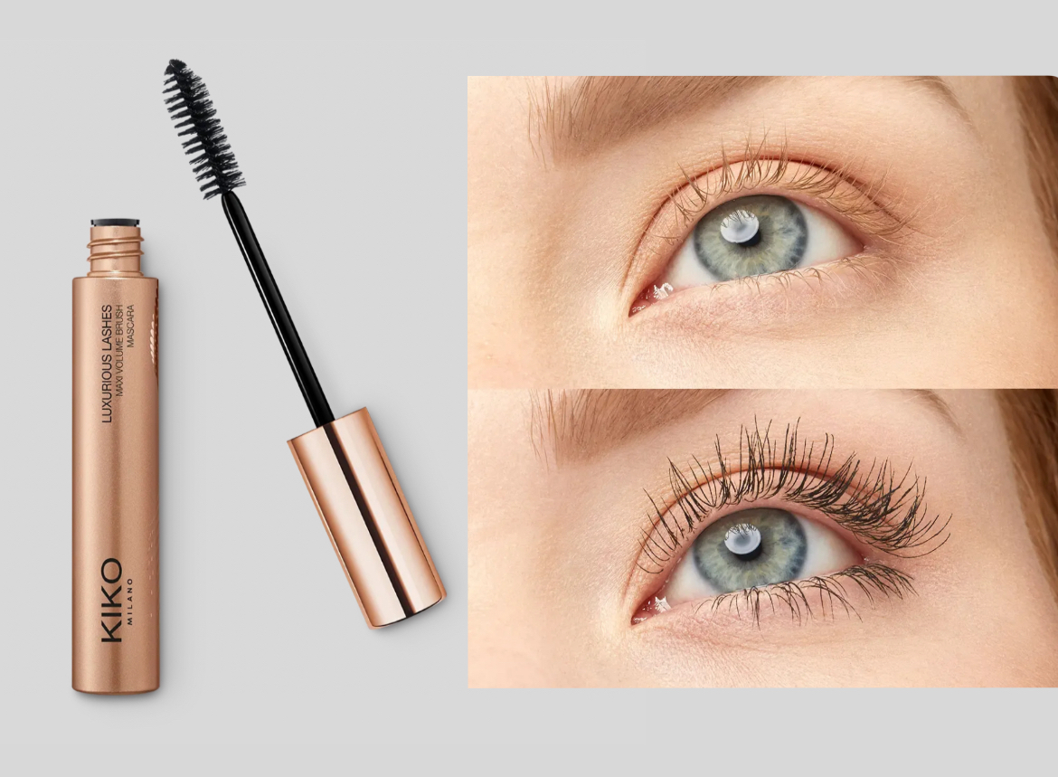 Kiko-Luxurious Lashes Maxi Volume Brush Mascara