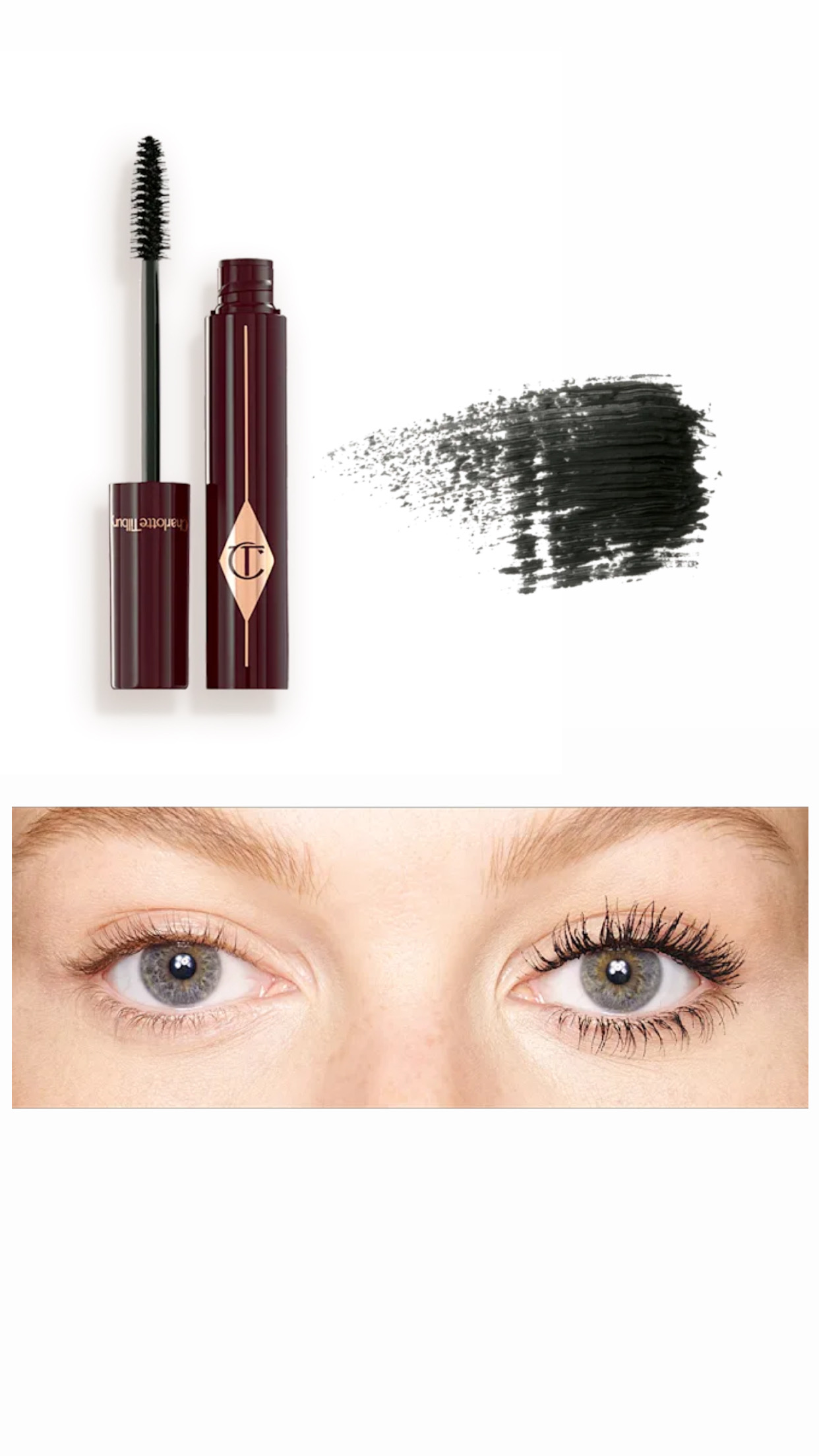 charlotte tilbury - full fat lashes - glossy black